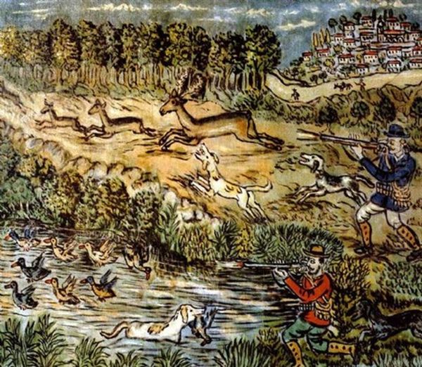 Hunting Scene - view 1