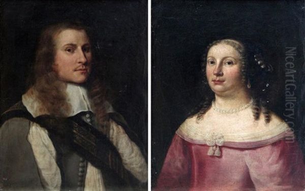 Portraits De Jeune Homme Et De Jeune Femme - view 1
