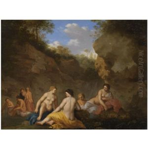 Nymphs Bathing Nymphs Bathing