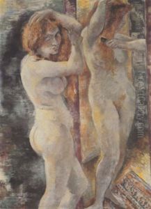 Vor Dem Spiegel by Adolf De Haer