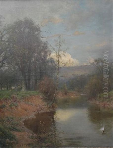 Nature's Mirror, On The Monnow Above Monmouth - view 1