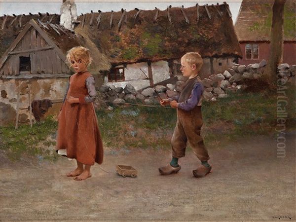 Children Playing - view 1