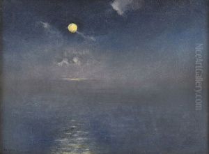 Mansken I Normandie by August Vilhelm Nikolaus Hagborg