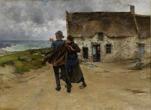 Sjonod by August Vilhelm Nikolaus Hagborg