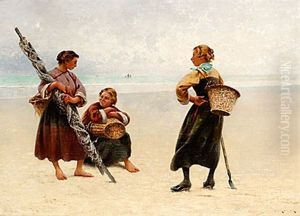 Ostronplockerskor I Bretagne Ostronplockerskor I Bretagne