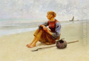 Musselplockerska I Bretagne