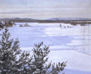 Vinterlandskap Vinterlandskap