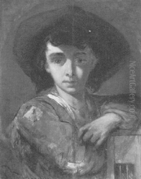 Portrait Of A Young Peasant Boy - view 1