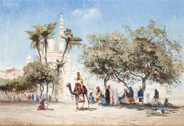 Marche Aux Environs Du Caire - view 1