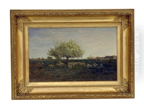 Moutons Sous Le Pommier - view 1