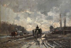 Work Horses By The Canal