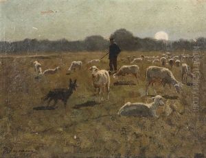 Le Troupeau by Maurice Hagemans