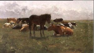 Betail Dans La Prairie