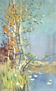 Silberpappeln (markische Uferlandschaft)