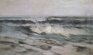 Meeresbrandung by Karl Hagemeister