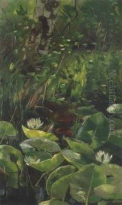 Seerosenteich by Karl Hagemeister