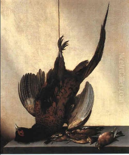 Nature Morte, Fasan Og Smafugle - view 1