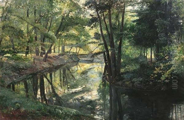 Parklandschaft Mit Bachlauf - view 1