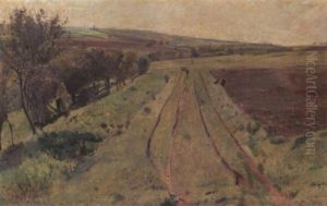 Sommerliche Ackerlandschaft by Theodor Joseph Hagen