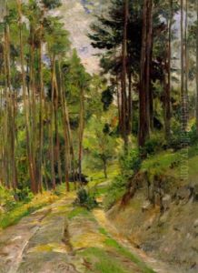 Waldweg by Theodor Joseph Hagen