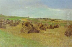 Landschaft (kornfeld) Bei Weimar Landschaft (kornfeld) Bei Weimar