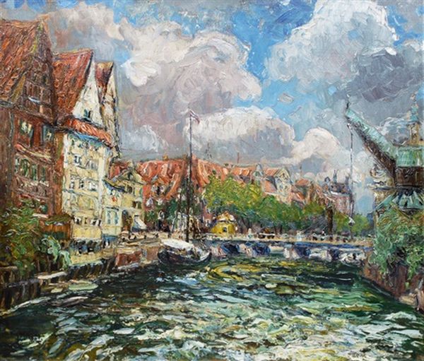 The Luneburg Stintmarkt - view 1