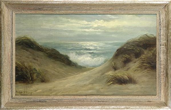Waves Crashing At The Shore - view 1