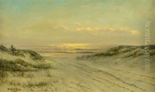 Seascape With Dunes - view 1