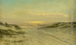 Seascape With Dunes by Nels Hagerup