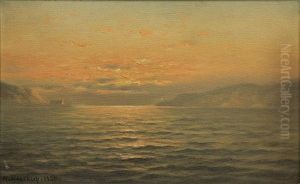 Sunset On The Bay by Nels Hagerup