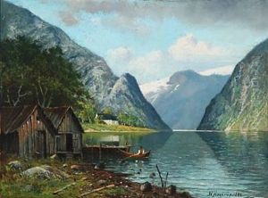 Summer Day At A Norwegian Fjord