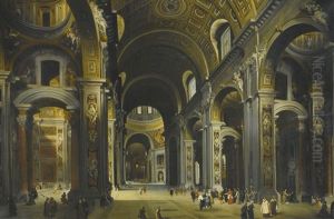 Interior Of St Peter's, Rome