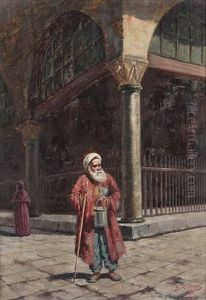 A Watchman On A Constantinople Street A Watchman On A Constantinople Street