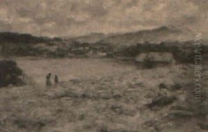 Figures By The River by Joshua Anderson Hague