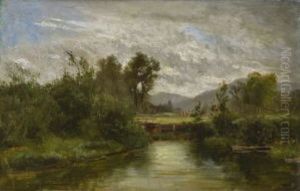 Weiher In Vorgebirgslandschaft