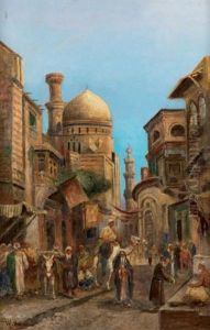 Rue Animee Au Caire