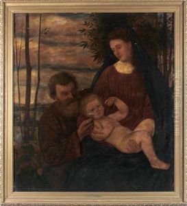 Die Heilige Familie by Karl Haider