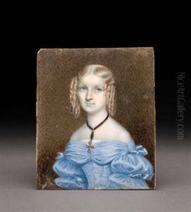 Portrait Von Victoire G.thurn Und Taxis (geb. Baronin Von Gumppenberg)