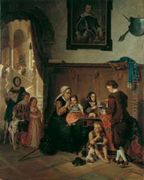 Die Speisung Der Armen Familie - view 1