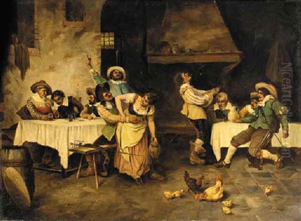 Merriment In The Tavern - view 1