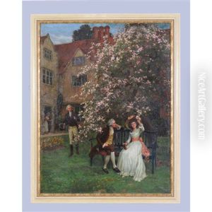 Under The Apple Blossom by Charles Haigh-Wood