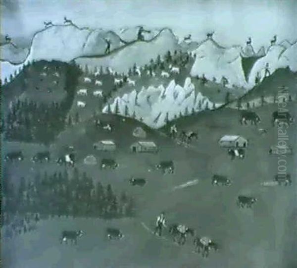 Alpabfahrt - view 1