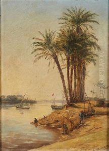 Shores Of The Nile by Giuseppe Haimann