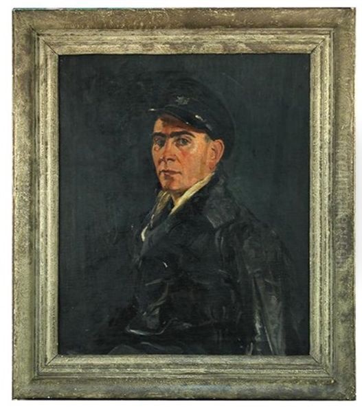 Self-portrait Of The Artist, In Fireman's Uniform Of The Second World War - view 1