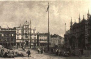 View Of St. Mark's Square, Venice by William Henry Haines