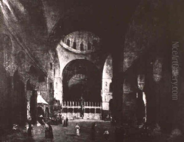 Interior Of The San Marco Cathedral, Venice - view 1