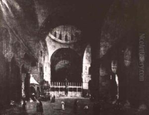 Interior Of The San Marco Cathedral, Venice