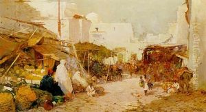 A Street In Morocco