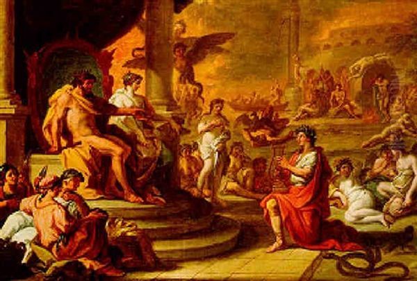 Orpheus Playing In The Underworld - view 1