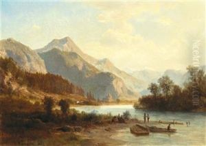 Scene From The Lower Inntal (tyrol)